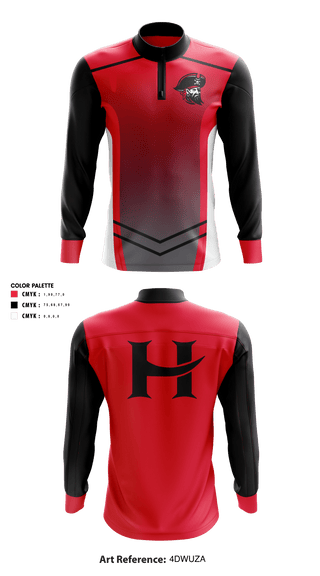 Quarter Zip Jacket, Hart High School Volleyball, Women's Volleyball, Teamtime, Team time, sublimation, custom sports apparel, team uniforms, spirit wear, spiritwear, sports uniforms, custom shirts, team store, custom team store, fundraiser sports, apparel fundraiser