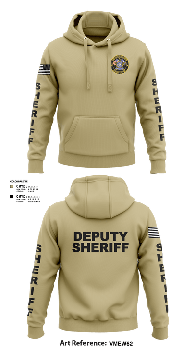 Chesterfield County Sheriff Office 79473922 Hoodie - 103