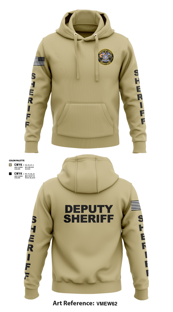 Hoodie, Chesterfield County Sheriff Office, Police, Teamtime, Team time, sublimation, custom sports apparel, team uniforms, spirit wear, spiritwear, sports uniforms, custom shirts, team store, custom team store, fundraiser sports, apparel fundraiser