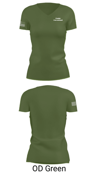 Womens Short Sleeve Vneck Shirt, Pender Correctional, Police, Teamtime, Team time, sublimation, custom sports apparel, team uniforms, spirit wear, spiritwear, sports uniforms, custom shirts, team store, custom team store, fundraiser sports, apparel fundraiser