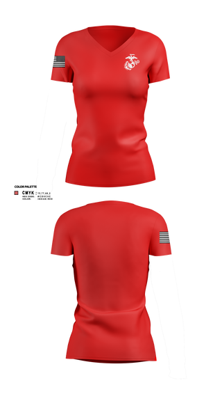 Womens Short Sleeve Vneck Shirt, OPF, Marines, Teamtime, Team time, sublimation, custom sports apparel, team uniforms, spirit wear, spiritwear, sports uniforms, custom shirts, team store, custom team store, fundraiser sports, apparel fundraiser