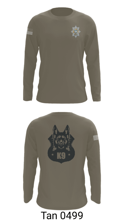 Sherwood Foresters 95108079 Long Sleeve Performance Shirt - 66