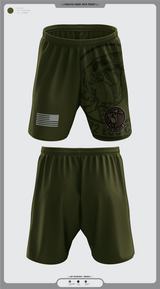 Athletic Shorts With Pockets, 332 ECS SCOS, Air Force, Teamtime, Team time, sublimation, custom sports apparel, team uniforms, spirit wear, spiritwear, sports uniforms, custom shirts, team store, custom team store, fundraiser sports, apparel fundraiser