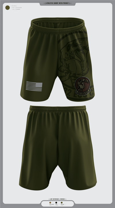 332 ECS SCOS 86475231 Athletic Shorts With Pockets - 3