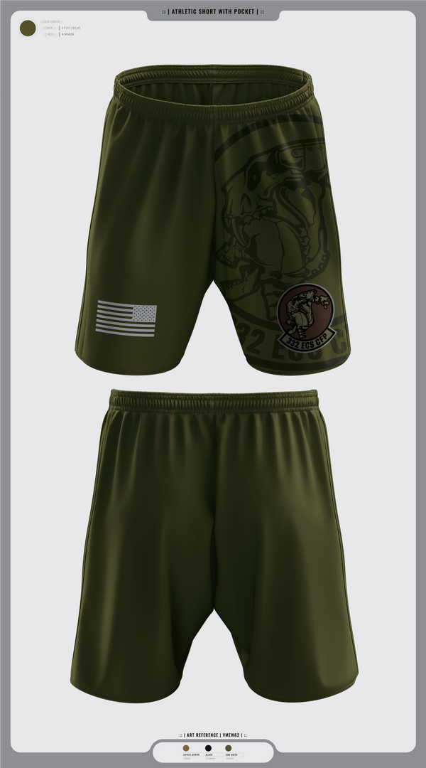 Athletic Shorts With Pockets, 332 ECS SCOS, Air Force, Teamtime, Team time, sublimation, custom sports apparel, team uniforms, spirit wear, spiritwear, sports uniforms, custom shirts, team store, custom team store, fundraiser sports, apparel fundraiser