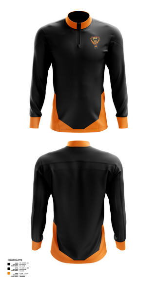 Quarter Zip Jacket, La Junta Junior High School Wrestling, Wrestling, Teamtime, Team time, sublimation, custom sports apparel, team uniforms, spirit wear, spiritwear, sports uniforms, custom shirts, team store, custom team store, fundraiser sports, apparel fundraiser