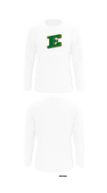 DC Everest Youth Baseball League 17508188 Long Sleeve Performance Shirt - 8