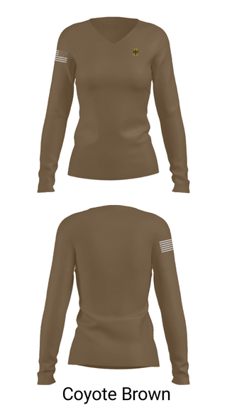 Women's Long Sleeve Vneck Shirt, Max, Air Force, Teamtime, Team time, sublimation, custom sports apparel, team uniforms, spirit wear, spiritwear, sports uniforms, custom shirts, team store, custom team store, fundraiser sports, apparel fundraiser