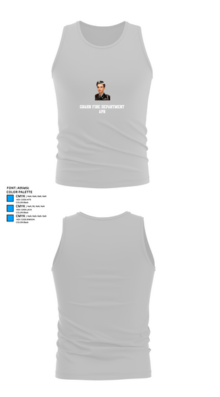 Tank Top, Grahn Fire DepartmentAPR, Fire Department, Teamtime, Team time, sublimation, custom sports apparel, team uniforms, spirit wear, spiritwear, sports uniforms, custom shirts, team store, custom team store, fundraiser sports, apparel fundraiser