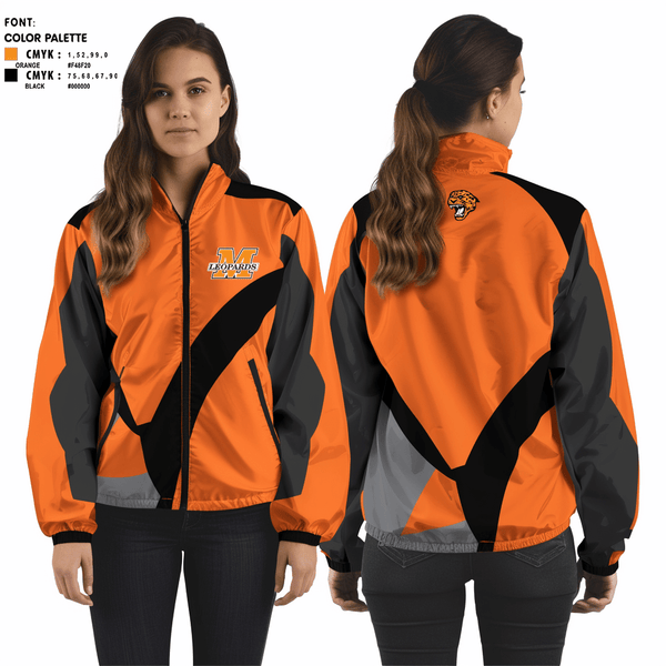 Windbreaker, Malvern High School Volleyball, Women's Volleyball, Teamtime, Team time, sublimation, custom sports apparel, team uniforms, spirit wear, spiritwear, sports uniforms, custom shirts, team store, custom team store, fundraiser sports, apparel fundraiser