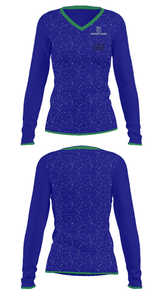 Women's Long Sleeve Vneck Shirt, Perfect Game Baseball Association, Baseball, Teamtime, Team time, sublimation, custom sports apparel, team uniforms, spirit wear, spiritwear, sports uniforms, custom shirts, team store, custom team store, fundraiser sports, apparel fundraiser