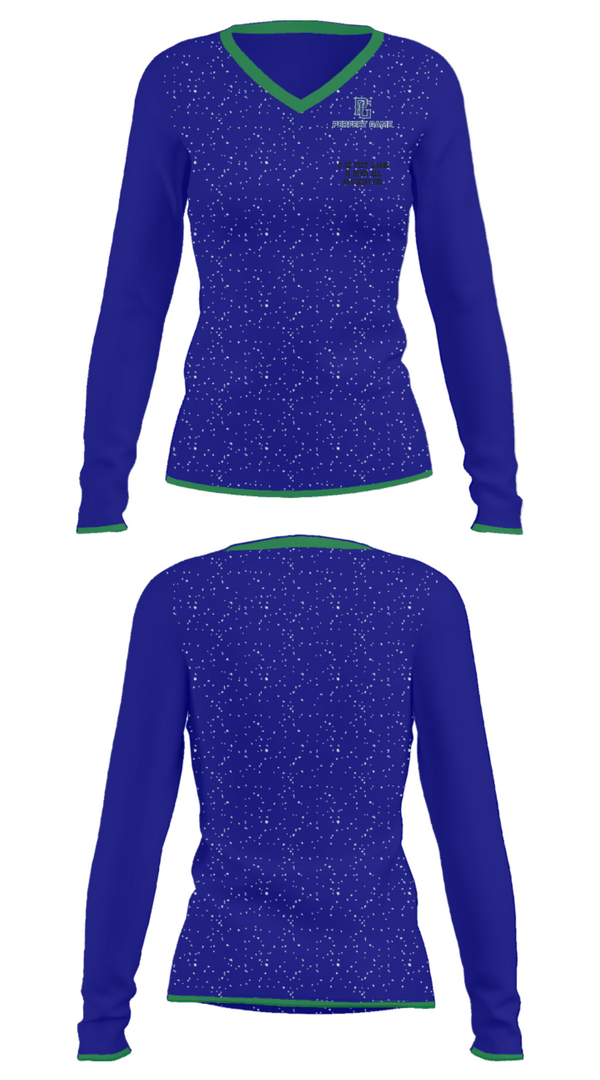 Women's Long Sleeve Vneck Shirt, Perfect Game Baseball Association, Baseball, Teamtime, Team time, sublimation, custom sports apparel, team uniforms, spirit wear, spiritwear, sports uniforms, custom shirts, team store, custom team store, fundraiser sports, apparel fundraiser
