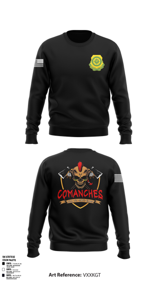 Crew Neck Sweatshirt, C Co., 795th MP BN, Army, Teamtime, Team time, sublimation, custom sports apparel, team uniforms, spirit wear, spiritwear, sports uniforms, custom shirts, team store, custom team store, fundraiser sports, apparel fundraiser