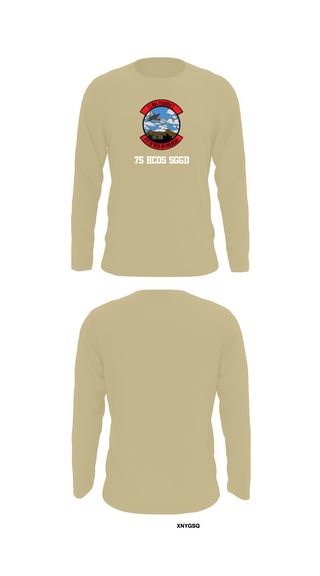 Long Sleeve Performance Shirt, 75 HCOS SGGD, Air Force, Teamtime, Team time, sublimation, custom sports apparel, team uniforms, spirit wear, spiritwear, sports uniforms, custom shirts, team store, custom team store, fundraiser sports, apparel fundraiser