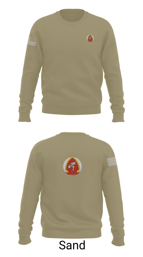 Crew Neck Sweatshirt, Animal 60’s, , Teamtime, Team time, sublimation, custom sports apparel, team uniforms, spirit wear, spiritwear, sports uniforms, custom shirts, team store, custom team store, fundraiser sports, apparel fundraiser