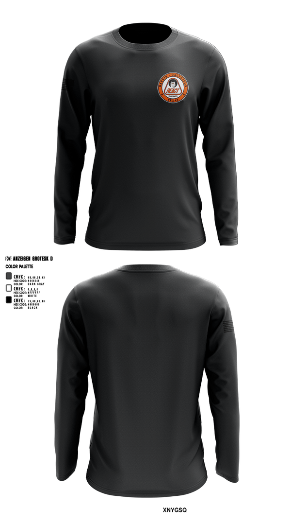 Long Sleeve Performance Shirt, Harris/Galveston County REACT, , Teamtime, Team time, sublimation, custom sports apparel, team uniforms, spirit wear, spiritwear, sports uniforms, custom shirts, team store, custom team store, fundraiser sports, apparel fundraiser