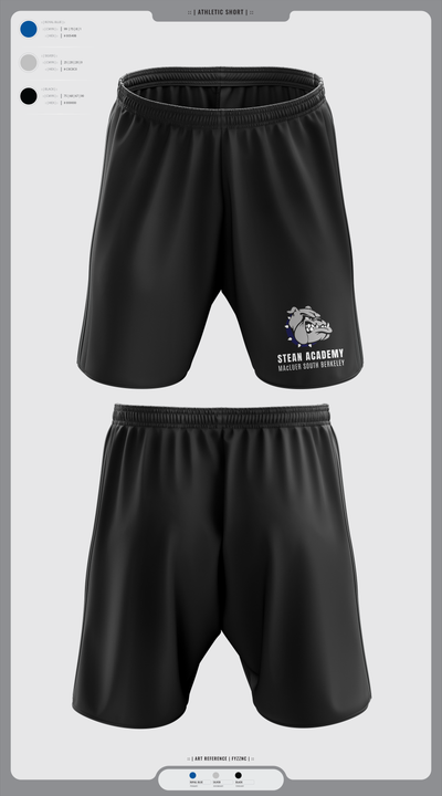 Steam Academy at McCluer South Berkeley 57920601 Athletic Shorts With Pockets - 3