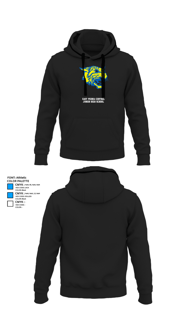 Hoodie, East Peoria Central Junior High School, Spirit Store, Teamtime, Team time, sublimation, custom sports apparel, team uniforms, spirit wear, spiritwear, sports uniforms, custom shirts, team store, custom team store, fundraiser sports, apparel fundraiser