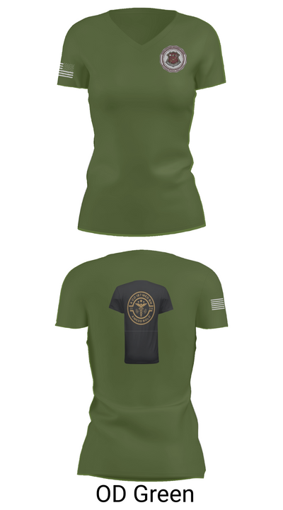 BOLC 187TH 66785601 Women's Short Sleeve V-neck Shirt - 48