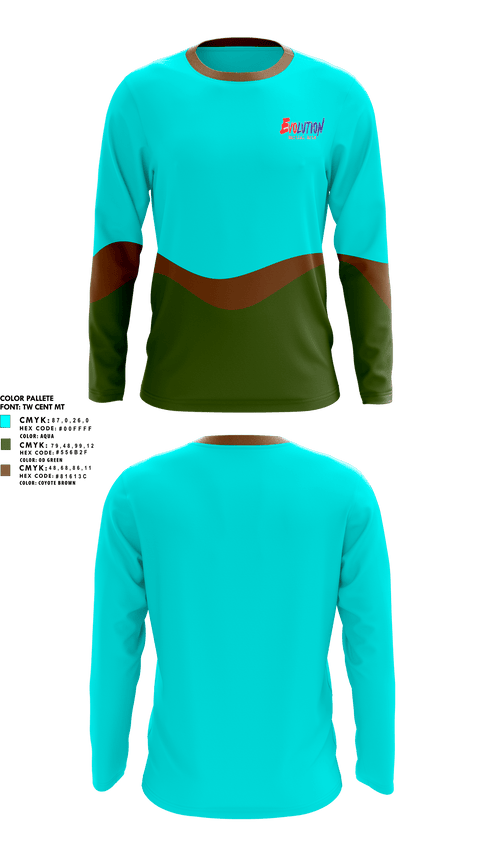 Long Sleeve Performance Shirt, Evolution Martial Arts, , Teamtime, Team time, sublimation, custom sports apparel, team uniforms, spirit wear, spiritwear, sports uniforms, custom shirts, team store, custom team store, fundraiser sports, apparel fundraiser