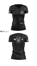 undefined Women's Short Sleeve V-neck Shirt - 2