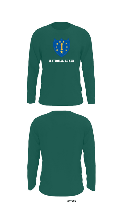 54th Troop Command 65644281 Long Sleeve Performance Shirt - 34