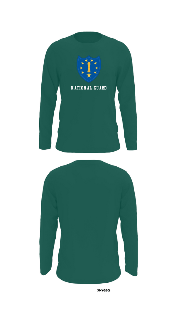 Long Sleeve Performance Shirt, 54th Troop Command, National Guard, Teamtime, Team time, sublimation, custom sports apparel, team uniforms, spirit wear, spiritwear, sports uniforms, custom shirts, team store, custom team store, fundraiser sports, apparel fundraiser