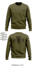 3B 1-325 AIR, 2BCT, 82ND ABN DIV 78191368 Crew Neck Sweatshirt - 105