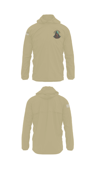 Windbreaker, 2nd Platoon Charlie Battery 5-4, Army, Teamtime, Team time, sublimation, custom sports apparel, team uniforms, spirit wear, spiritwear, sports uniforms, custom shirts, team store, custom team store, fundraiser sports, apparel fundraiser
