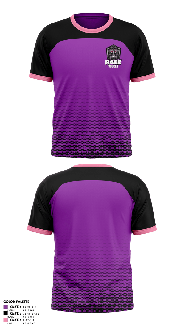 Short Sleeve Performance Shirt, Rage, Men's Soccer, Teamtime, Team time, sublimation, custom sports apparel, team uniforms, spirit wear, spiritwear, sports uniforms, custom shirts, team store, custom team store, fundraiser sports, apparel fundraiser