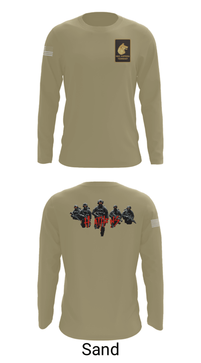 Alpha Company  2-27 48035421 Long Sleeve Performance Shirt - 86