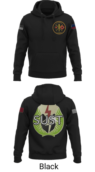 Hoodie, 25th Infantry Division Sustainment Brigade, Army, Teamtime, Team time, sublimation, custom sports apparel, team uniforms, spirit wear, spiritwear, sports uniforms, custom shirts, team store, custom team store, fundraiser sports, apparel fundraiser