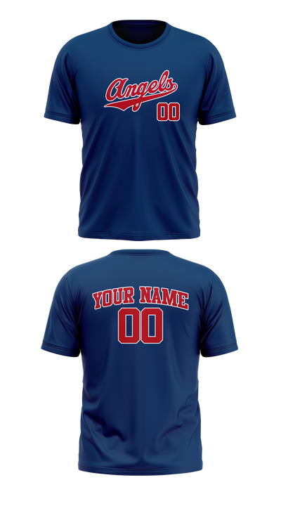 IWV Youth Baseball 93154147 Short Sleeve Performance Shirt - 13