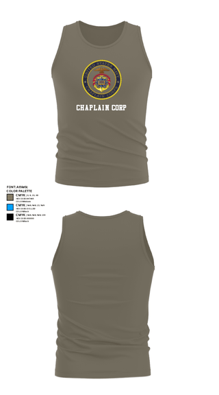 Tank Top, Chaplain Corp, Navy, Teamtime, Team time, sublimation, custom sports apparel, team uniforms, spirit wear, spiritwear, sports uniforms, custom shirts, team store, custom team store, fundraiser sports, apparel fundraiser