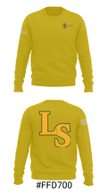 Lutheran South High School Tennis 8304460 Crew Neck Sweatshirt - 16