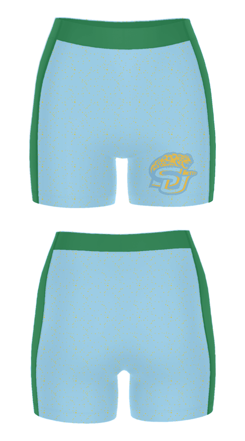 Women's Compression Shorts, Southern University A & M College Softball, Softball, Teamtime, Team time, sublimation, custom sports apparel, team uniforms, spirit wear, spiritwear, sports uniforms, custom shirts, team store, custom team store, fundraiser sports, apparel fundraiser