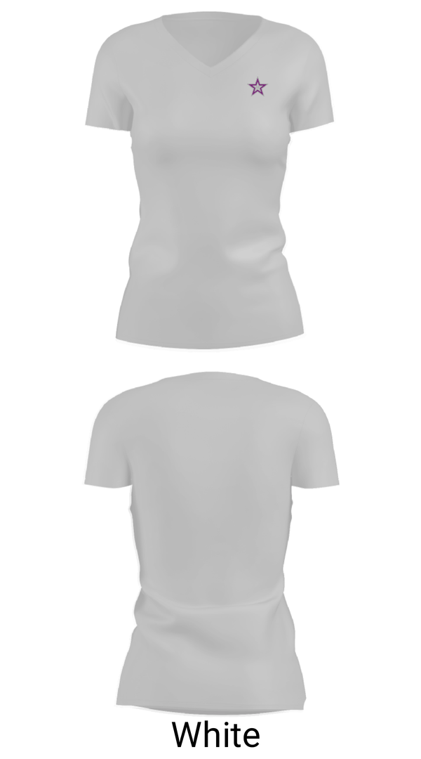 Women's Short Sleeve Vneck Shirt, Hiroshi Miyamura High School Track and Field, Track & Field, Teamtime, Team time, sublimation, custom sports apparel, team uniforms, spirit wear, spiritwear, sports uniforms, custom shirts, team store, custom team store, fundraiser sports, apparel fundraiser