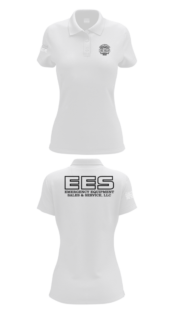 Women's Short Sleeve Performance Polo, Emergency Equipment Sales & Service, , Teamtime, Team time, sublimation, custom sports apparel, team uniforms, spirit wear, spiritwear, sports uniforms, custom shirts, team store, custom team store, fundraiser sports, apparel fundraiser