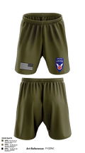 11th Infantry Division (ABN) 83666324 Athletic Shorts With Pockets - 1