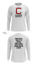 Columbiana High School Basketball 83089115 Long Sleeve Performance Shirt - 50