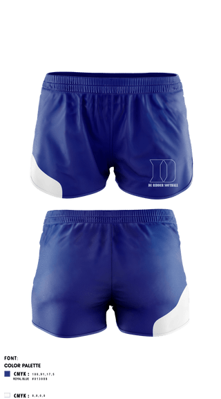 Womens Shorts, De Ridder High School Softball, Softball, Teamtime, Team time, sublimation, custom sports apparel, team uniforms, spirit wear, spiritwear, sports uniforms, custom shirts, team store, custom team store, fundraiser sports, apparel fundraiser