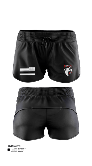 Womens Shorts, Ghost Platoon, HHC, 2-8 CAV, 1ABCT, 1CD, , Teamtime, Team time, sublimation, custom sports apparel, team uniforms, spirit wear, spiritwear, sports uniforms, custom shirts, team store, custom team store, fundraiser sports, apparel fundraiser