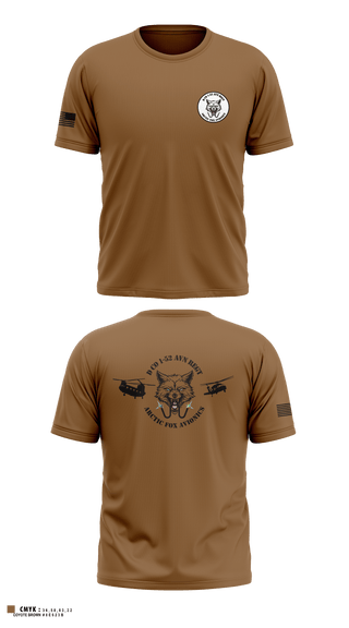 Short Sleeve Performance Shirt, D Co 2-13th AVN REGTD Co 1-52 AVN REGTD Co 1-52 AVN REGT, , Teamtime, Team time, sublimation, custom sports apparel, team uniforms, spirit wear, spiritwear, sports uniforms, custom shirts, team store, custom team store, fundraiser sports, apparel fundraiser