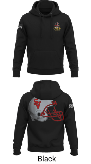 Hoodie, Symmes Valley Vikings, Football, Teamtime, Team time, sublimation, custom sports apparel, team uniforms, spirit wear, spiritwear, sports uniforms, custom shirts, team store, custom team store, fundraiser sports, apparel fundraiser