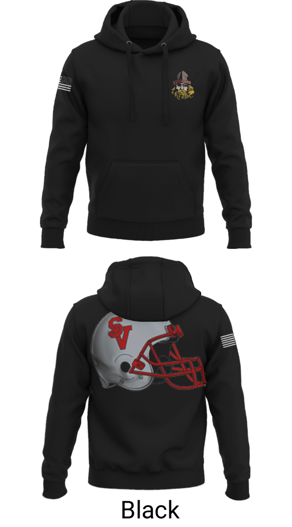 Hoodie, Symmes Valley Vikings, Football, Teamtime, Team time, sublimation, custom sports apparel, team uniforms, spirit wear, spiritwear, sports uniforms, custom shirts, team store, custom team store, fundraiser sports, apparel fundraiser