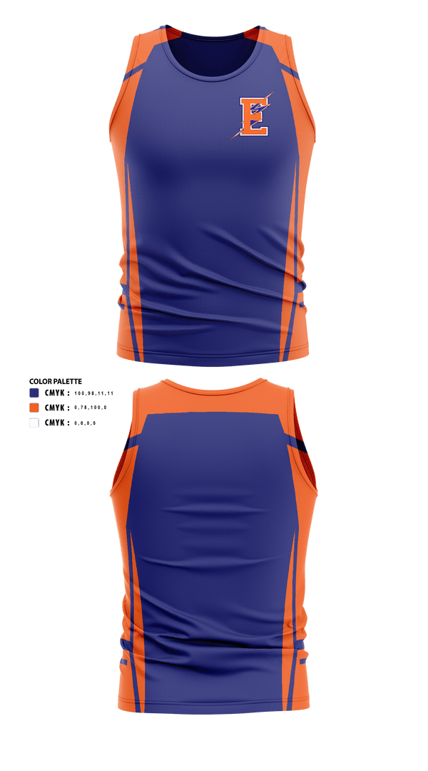 Tank Top, Edison High School Cross Country, Cross Country, Teamtime, Team time, sublimation, custom sports apparel, team uniforms, spirit wear, spiritwear, sports uniforms, custom shirts, team store, custom team store, fundraiser sports, apparel fundraiser