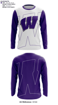 Wilburton High School Football 75859380 Long Sleeve Performance Shirt - 41