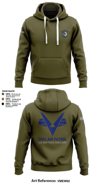 Sunlake High School Cadet Squadron 6161246 Hoodie - 96