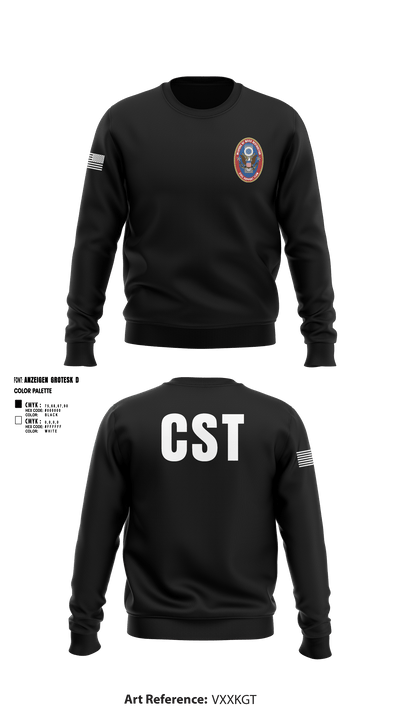 95th WMD CST 43629345 Crew Neck Sweatshirt - 8