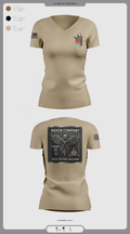 RAVEN 47327151 Women's Short Sleeve V-neck Shirt - 3